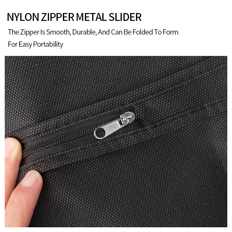 Lausriidest rõivakott Rippuvad riided Tolmukaitse Mantel Ülikond Kleit Säilituskott Riietus Kaitse Garderoobi Korraldaja Kleidersack