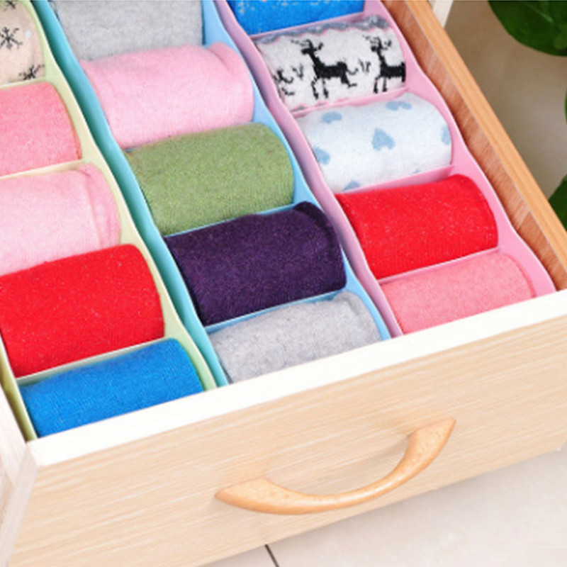 5 rešetki Kutija za pohranu Ormar Ladica Organizator Donje rublje Organizator Odjeća Kutija za sklopivi grudnjak Kravate Čarape Kratke hlače Stolni organizator