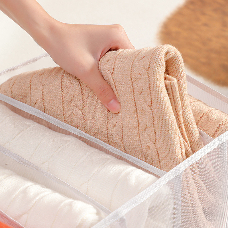 Organizatori Mrežaste kutije Organizator za pohranu debele odjeće Pulover Hoodie Ormar Ladica Organizator T-shirt Hlače Razdvajanje odjeće