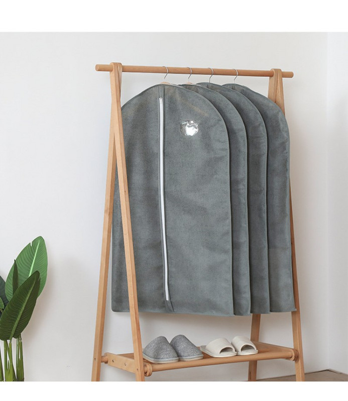 Viseća odjeća Navlaka za prašinu Navlaka za kaput Navlaka za odijelo Dugačka netkana torba za pohranu Vreća za prašinu Kaput Navlaka za prašinu Proizvodi za pohranu u kućanstvu