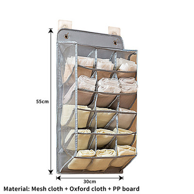 Bez probijanja Zidna viseća viseća torba Vreća za pohranu donjeg rublja Viseća torba za pohranu Kućanska višenamjenska torba za pohranu raznih stvari