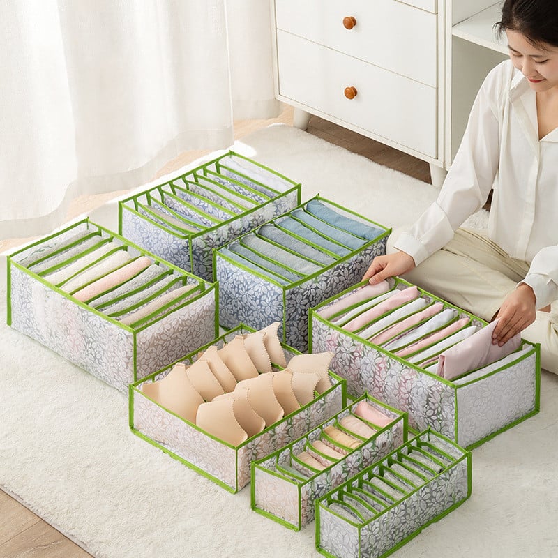 Sklopivi ormar Organizator Kutije za odlaganje gaćica i čarapa Ormar Odjeća Organizator za donje rublje Ladice Kutije za odvajanje odjeće