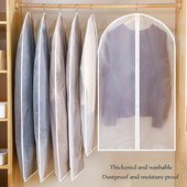 Odjeća za kućanstvo Navlaka za prašinu Ormar Kaput Navlaka za pohranu Viseće odijelo Protect Vodootporna torba za organizatore Viseća navlaka za prašinu