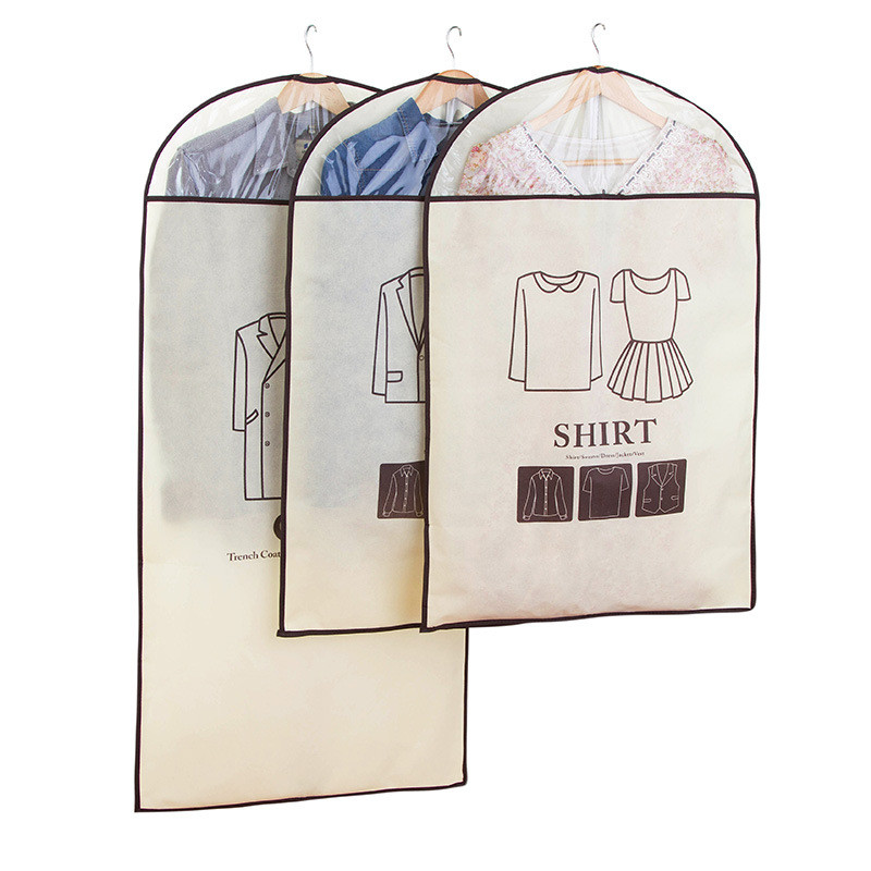 Viseće torbe za odjeću otporne na prašinu Odijelo Kaput Jakna Navlaka za prašinu Torbica za kućnu pohranu Torbica za ormar Vješalica za odjeću Alati