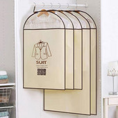 Κρεμαστό κάλυμμα ρούχων με κοστούμι με φερμουάρ Εξωτερικό φόρεμα πάνω κάτω ρούχο Αδιάβροχο ρούχο Προστασία αποθήκευσης Organizer θήκη θήκης