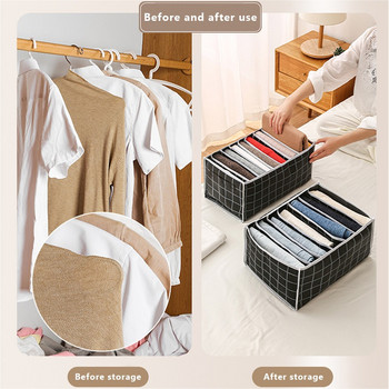 Organizer ντουλάπας για εσώρουχα Κάλτσες Home Devider Divider Storage Box Organizer για Ρούχα Πτυσσόμενο Συρτάρι Organizer