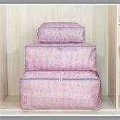 Kućna torba za pohranu sa svježim cvjetnim uzorkom u korejskom stilu Oxford tkanina velikog kapaciteta Vrećica za prašinu, odjeća za poplun Vreća za pohranu kućnih sitnica