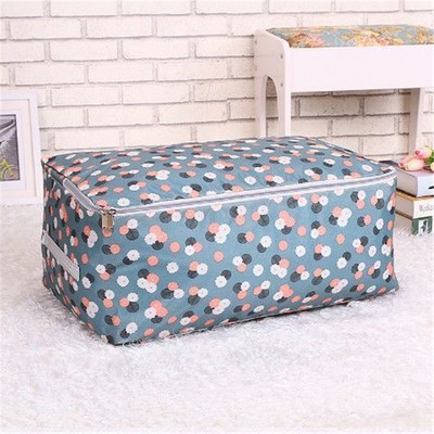 Kućna torba za pohranu sa svježim cvjetnim uzorkom u korejskom stilu Oxford tkanina velikog kapaciteta Vrećica za prašinu, odjeća za poplun Vreća za pohranu kućnih sitnica