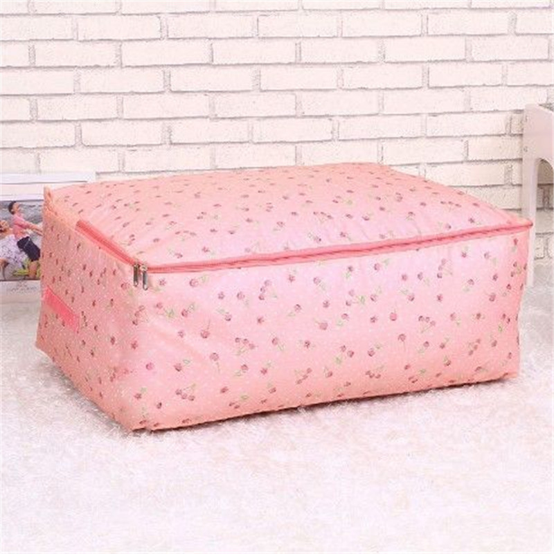 Kućna torba za pohranu sa svježim cvjetnim uzorkom u korejskom stilu Oxford tkanina velikog kapaciteta Vrećica za prašinu, odjeća za poplun Vreća za pohranu kućnih sitnica