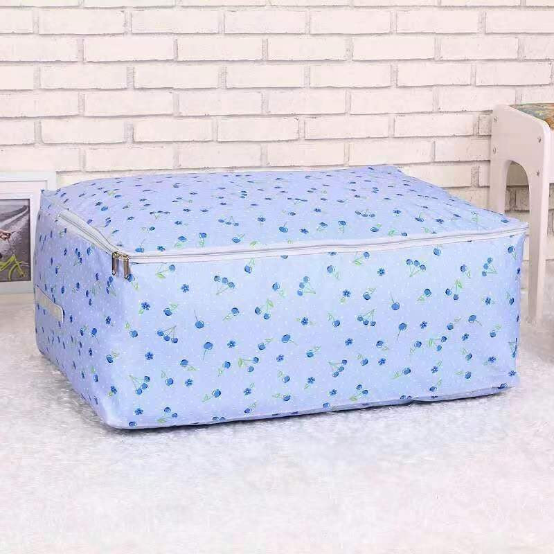 Kućna torba za pohranu sa svježim cvjetnim uzorkom u korejskom stilu Oxford tkanina velikog kapaciteta Vrećica za prašinu, odjeća za poplun Vreća za pohranu kućnih sitnica