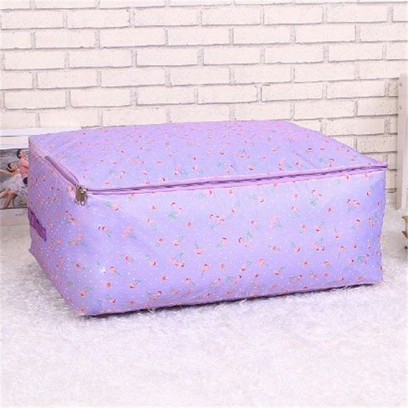 Kućna torba za pohranu sa svježim cvjetnim uzorkom u korejskom stilu Oxford tkanina velikog kapaciteta Vrećica za prašinu, odjeća za poplun Vreća za pohranu kućnih sitnica