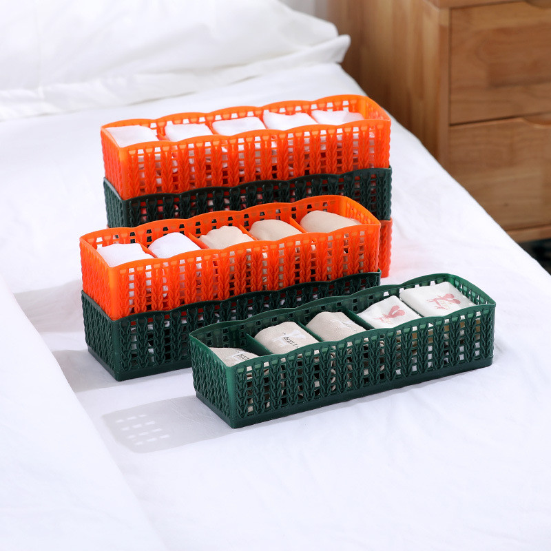 Organizator za pohranu donjeg rublja za odjeću Odvojene čarape Kratke hlače Grudnjaci Kutije za pohranu Organizator ormara za spavaonice Ladica Može se prati