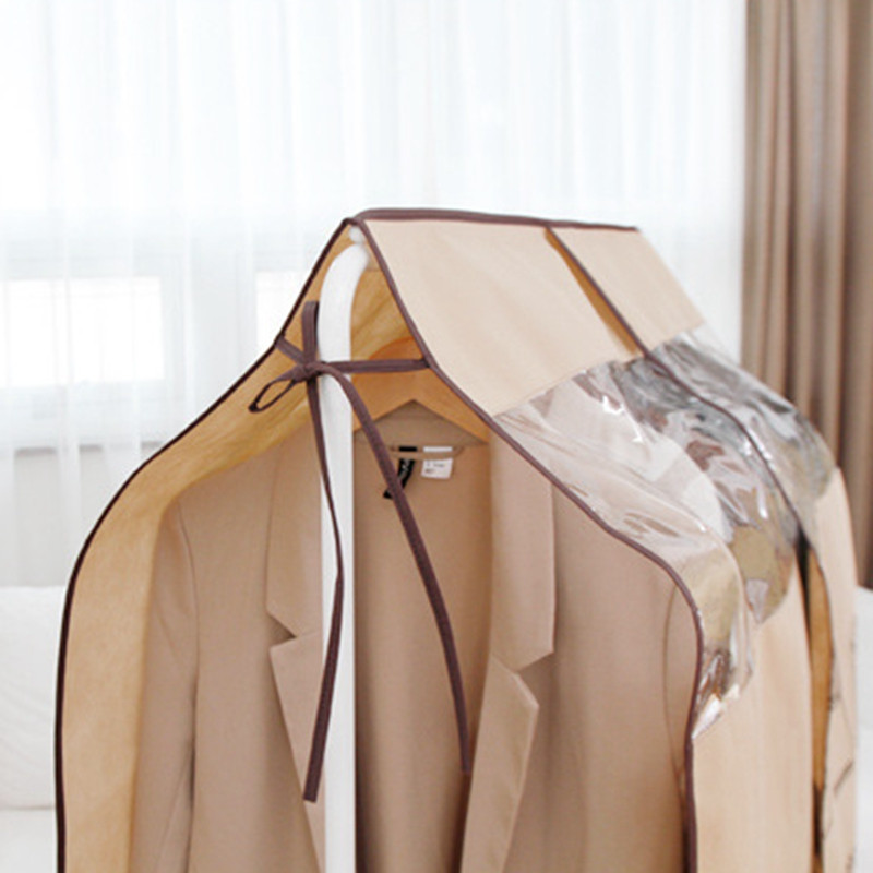 1gab. Uzvalks Mētelis Apģērbi Piekarināms Putekļu aizsargs Kleitas Uzvalks Mētelis Uzglabāšanas soma Soma Organizators Garderobes Kleita Apģērbs Piekarināms Putekļu aizsargs