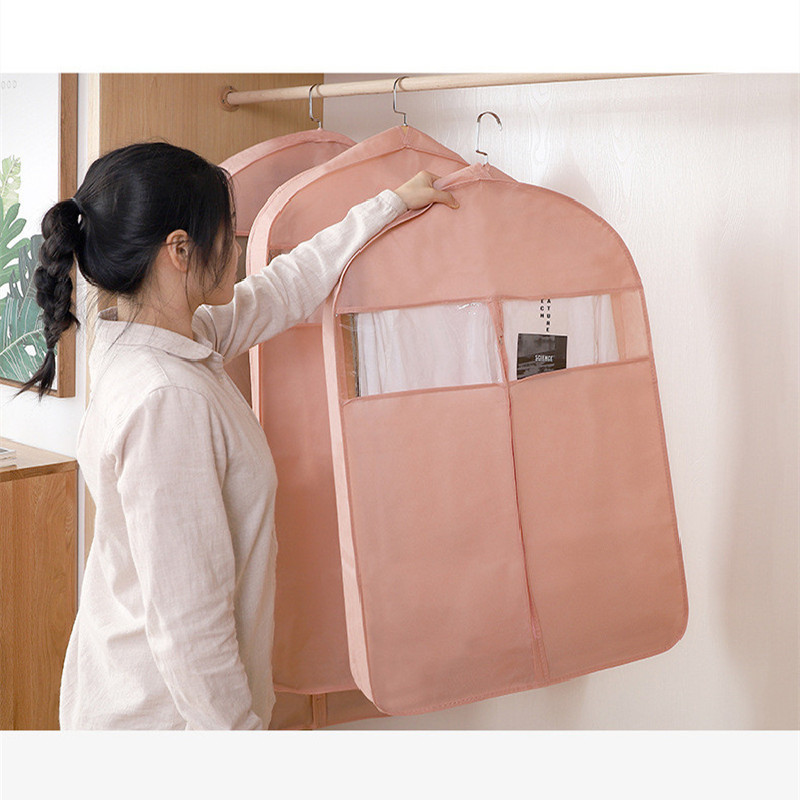 Ormar Viseći poklopac za prašinu Prozirna odjeća Vreće za pohranu otporne na prašinu Kaput Odjevni predmet Odijelo Organizator Ormar Navlaka za prašinu za dom