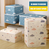 Salokāmas segas drēbju glabāšanas somu skapja organizētāji džemperim segas segas uzglabāšanas kaste Garderobes skapis apģērbu uzglabāšanas organizators