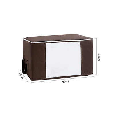 Kutija za pohranu od netkanog materijala Poplun Sklopiva torba za pohranu Ormar Završna obrada odjeće Kutija za organizatore Otporan na prašinu Otporan na vlagu