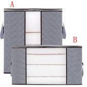 Spremnici velikog kapaciteta s organizatorom ormara s prozirnim prozorom i vrećama za pohranu odjeće, ojačanom ručkom i čvrstim zatvaračem