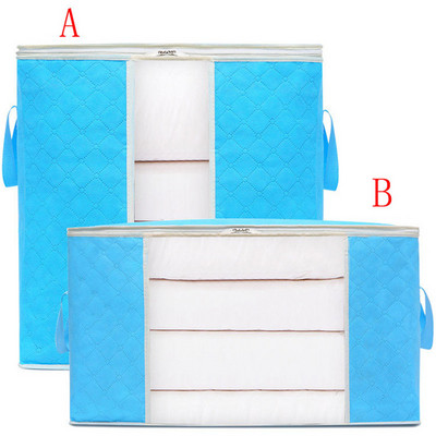 Spremnici velikog kapaciteta s organizatorom ormara s prozirnim prozorom i vrećama za pohranu odjeće, ojačanom ručkom i čvrstim zatvaračem