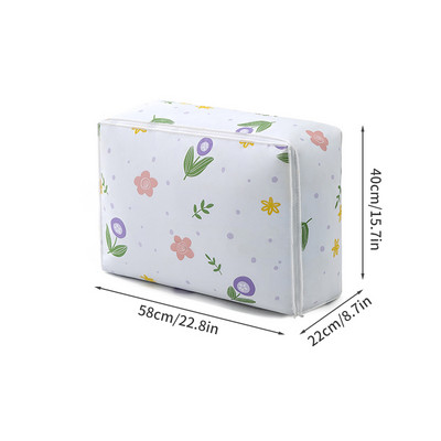 Vodootporna popluna Vreća za pohranu odjeće Sklopivi organizator za pohranu Zatvarač Ormar za prašinu Pohranjivanje ispod kreveta Organizacija ormara Storage