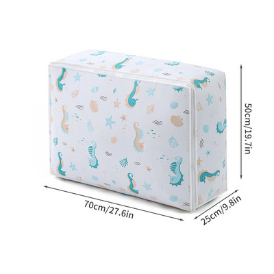 Vodootporna popluna Vreća za pohranu odjeće Sklopivi organizator za pohranu Zatvarač Ormar za prašinu Pohranjivanje ispod kreveta Organizacija ormara Storage