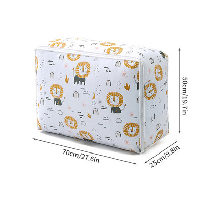 Vodootporna popluna Vreća za pohranu odjeće Sklopivi organizator za pohranu Zatvarač Ormar za prašinu Pohranjivanje ispod kreveta Organizacija ormara Storage