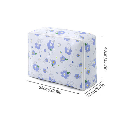 Vodootporna popluna Vreća za pohranu odjeće Sklopivi organizator za pohranu Zatvarač Ormar za prašinu Pohranjivanje ispod kreveta Organizacija ormara Storage