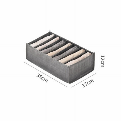 Suur riiete pükste hoiukast koos keskmise lauakapiga virnastatav organiseerija konteiner riidekapp aluspesu sokk rinnahoidja