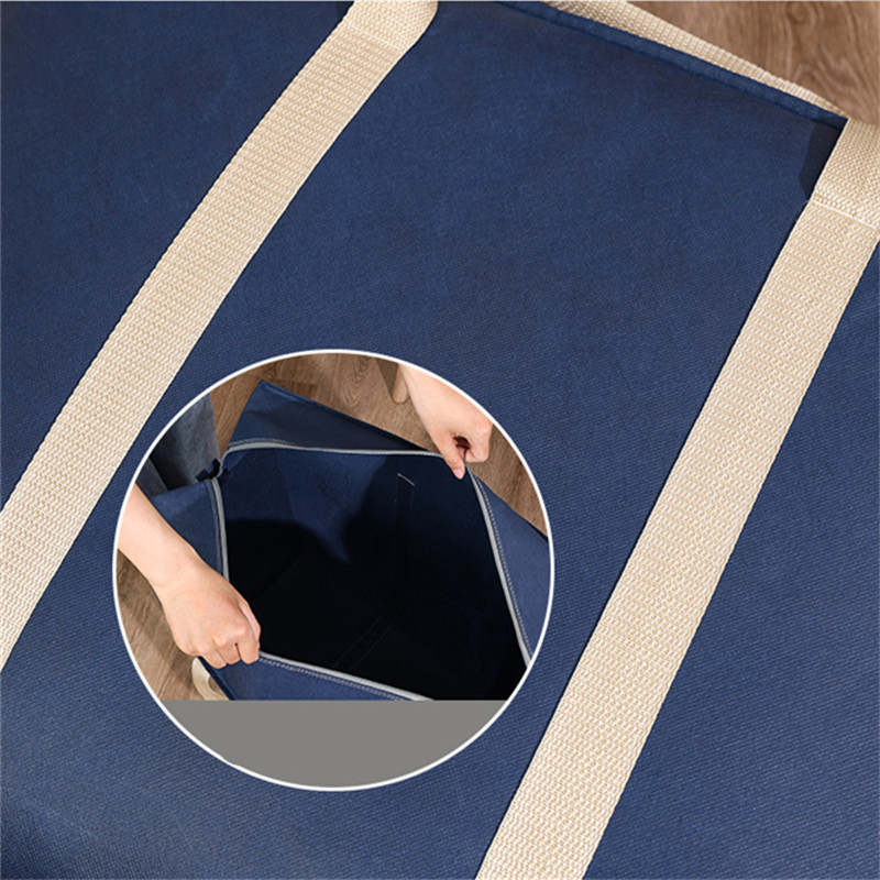 Netkana odjeća Poplun Vreća za pohranu otporna na prašinu 4 boje Prijenosna torba za pakiranje pokretne prtljage Kućna jednobojna torba za pohranu otpadaka