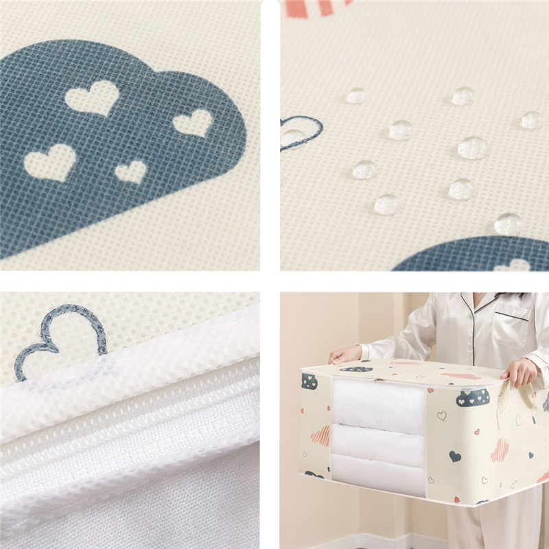 NOVO Organizator otporan na vlagu Poplun Vreća za pohranu odjeće Pokrivač velikog kapaciteta Vreće za sortiranje Otporan na prašinu Ormar ispod kreveta Stora