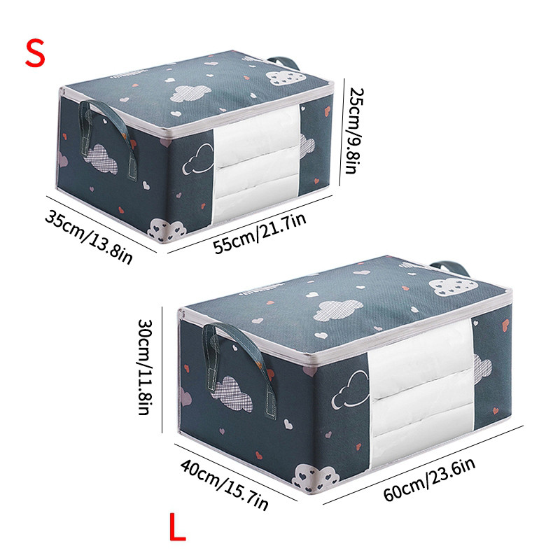 Poplun Vreća za pohranu odjeće Pokrivač Poplun Kutija za pohranu Sklopivi ormar Organizator Torba za organizator odjeće Bolsa Almacenamiento Ropa
