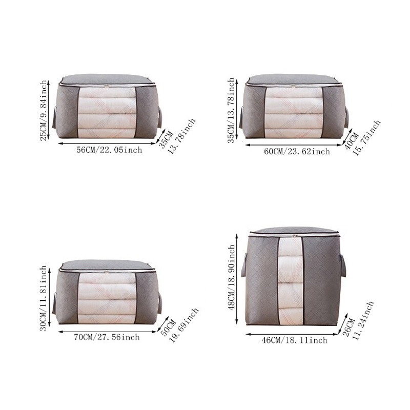 Sklopiva jorganska torba za pohranu Pokrivač većeg kapaciteta Odjeća Grudnjak Cipela Igračke Torbica Vodootporna Kućanski pribor Dodaci za organiziranje