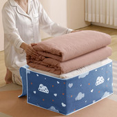 Segas drēbju uzglabāšanas soma Saliekams audums, drēbju skapis, drēbju skapja organizētājs, segu glabāšanas organizatori Putekļu necaurlaidīga kaste