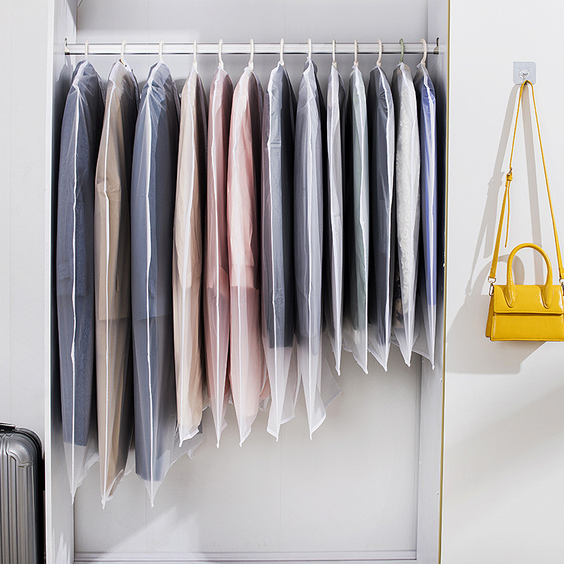 Läbipaistvad pealisriided Rõivas Kleit Riided Ülikond Tolmukate Mantel Säilituskott Korpus Riidekapp Rippuvad rõivaste Hoiukorraldajad