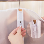 2PCS Odjeća Visi Garment Haljina Odjeća Odijelo Kaput Navlaka za prašinu Kućna torbica za pohranu torbica Torbica Organizator Ormar Viseća odjeća