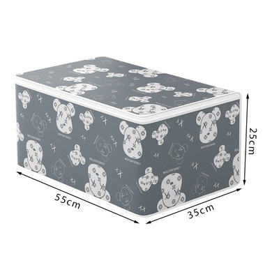 Vreća za pohranu popluna velikog kapaciteta Ormar otporan na prašinu Garderoba poplun Organizator odjeće Pokrivač za kućanstvo Vreće za sortiranje na patentni zatvarač Torba za selidbu