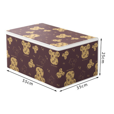 Vreća za pohranu popluna velikog kapaciteta Ormar otporan na prašinu Garderoba poplun Organizator odjeće Pokrivač za kućanstvo Vreće za sortiranje na patentni zatvarač Torba za selidbu