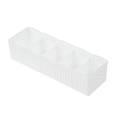 5 rešetki Pretinac Podijeljena ladica Organizator Pregrada Donje rublje Odjeća PP Kutija Ormar Torbica Kravate Čarape Grudnjak Spremište