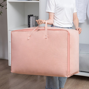 Голям размер Чанта за съхранение на дрехи Водоустойчив органайзер за завивки Сгъваеми чанти за съхранение Шкаф Органайзер Bolsa Almacenamiento Ropa