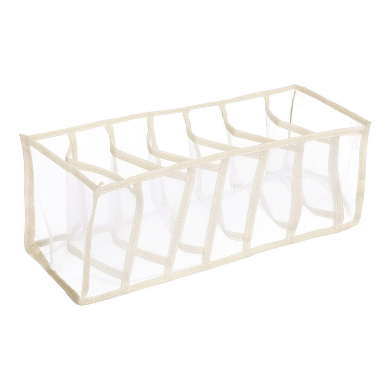 Sklopiva kutija za pohranu kompresijskog donjeg rublja Kutija za pohranu grudnjaka čarapa za donje rublje Mrežasta kutija za pohranu Ladica Pretinac za pohranu #25