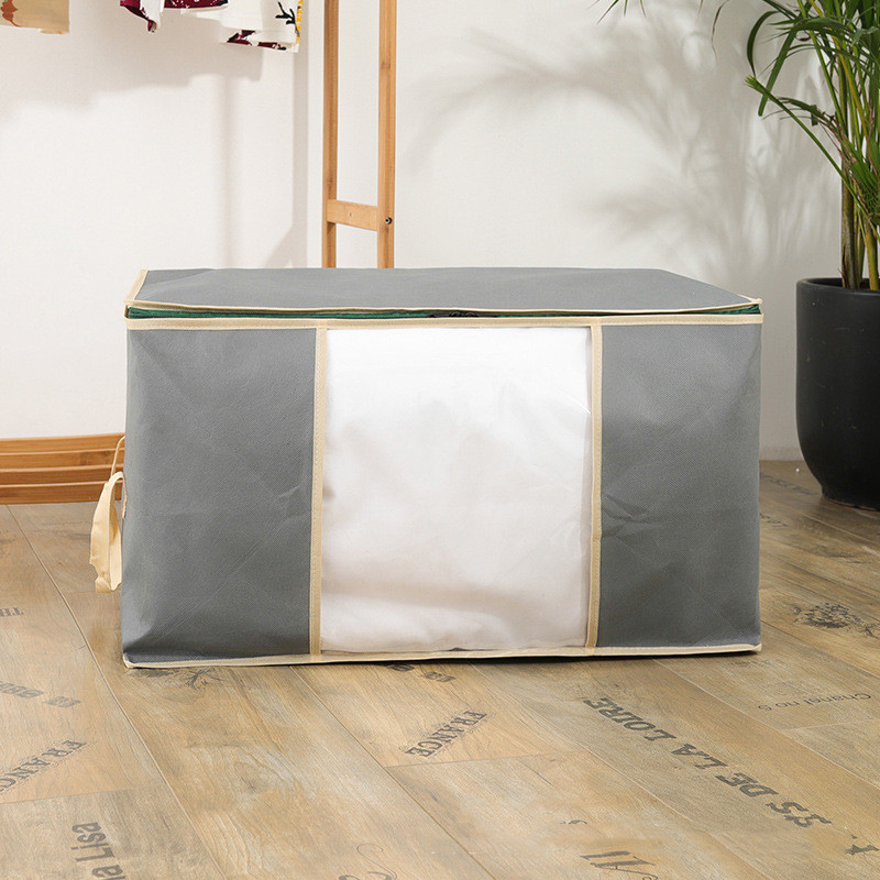 1 komad čiste boje netkane vreće za pohranu otporne na prašinu, jorganska torba za razvrstavanje odjeće velikog kapaciteta, torba za pakiranje putne prtljage