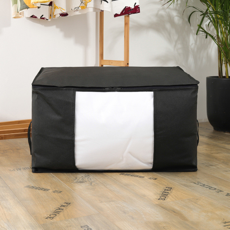 1 komad čiste boje netkane vreće za pohranu otporne na prašinu, jorganska torba za razvrstavanje odjeće velikog kapaciteta, torba za pakiranje putne prtljage