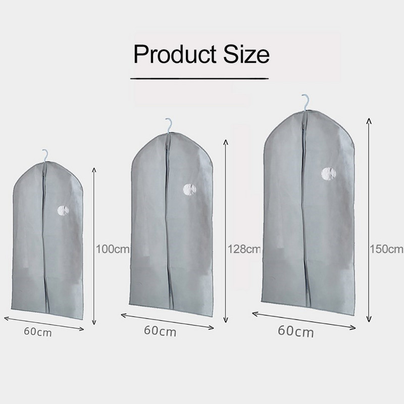 Vreće za odjeću Navlaka za odjeću Ormar Odjeća Visi Navlake za prašinu Haljine Kaput Odijelo Ormar Organizator Torbica Torbica Torba za pohranu