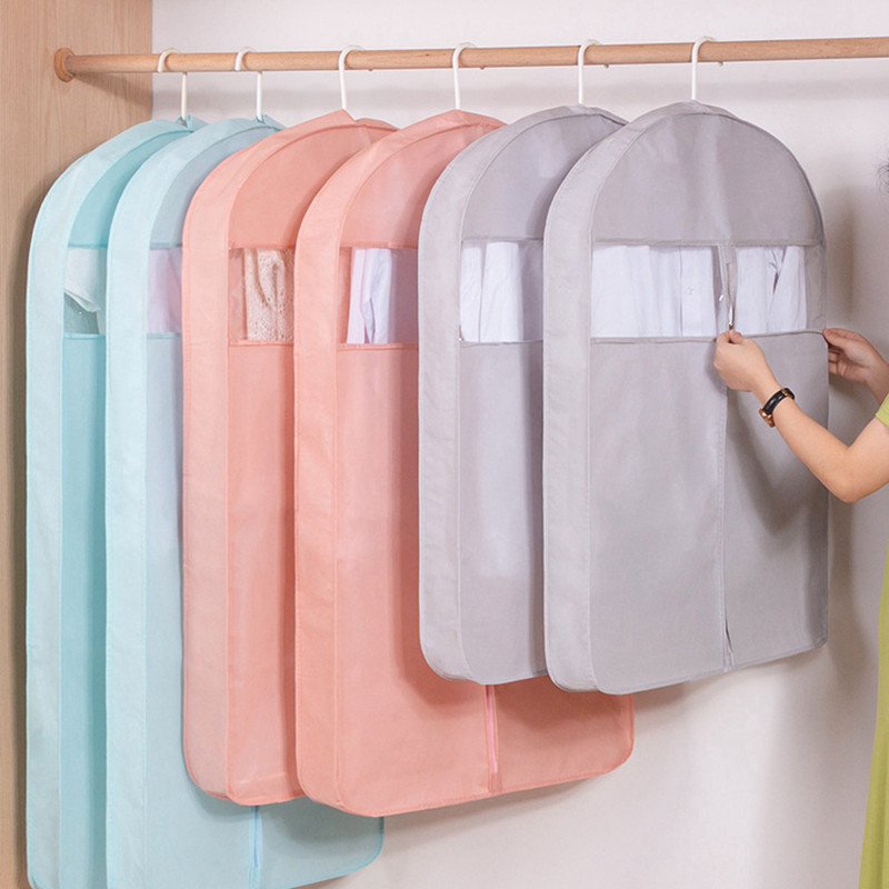 Tops Apģērbs Piekarināms Apģērbs Kleita Apģērbs Uzvalks Mētelis Putekļu aizsargs Mājas Uzglabāšanas Soma Soma Soma Organizators Garderobes Apģērbu Somas