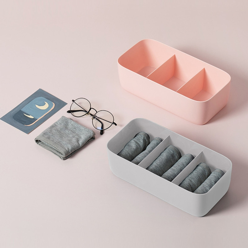 Kutija za pohranu donjeg rublja 3 rešetke/5 rešetki pretinac držač spremnika za kućnu spavaću sobu spavaonica čarape grudnjak hlače organizator torbica