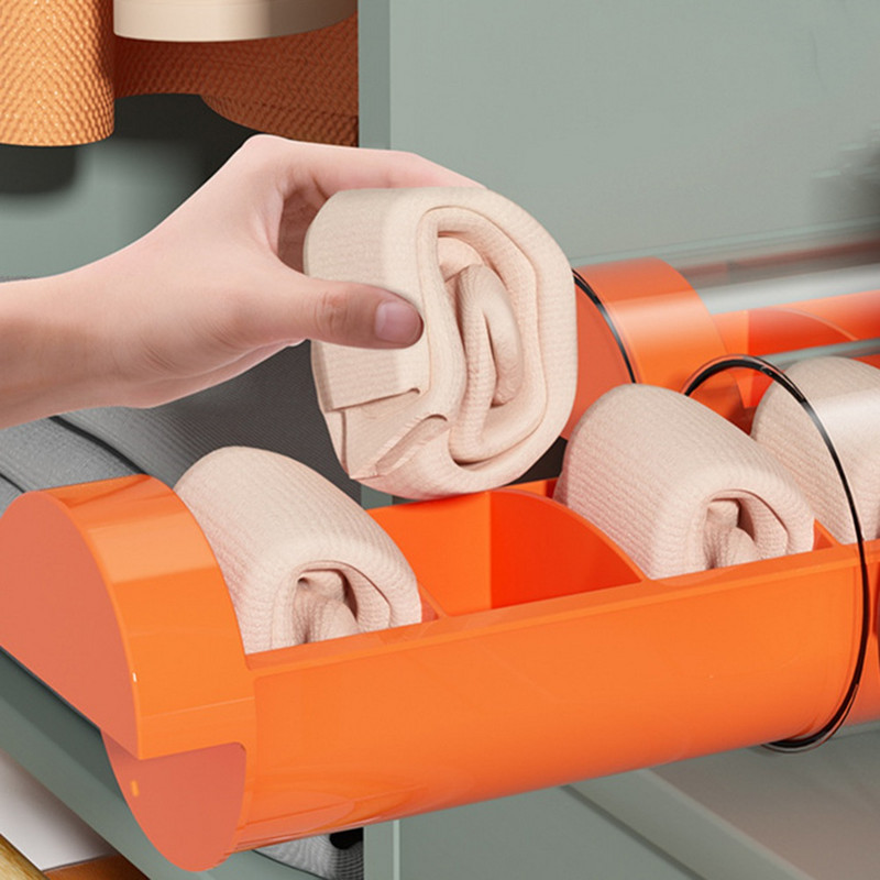 6 Režģi Apakšveļa Zeķes Uzglabāšanas kaste Garderobes Atvilktne Apģērbu Organizators Krūšturis Apakšbikses Kaklasaites Skapis Saliekamā istaba Glabāšanas organizators