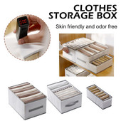 Džinsi Organizators Skapis Atvilktne Nodalījums Kaste Apakšveļa Krūšturis Zeķes Kastes Apģērbi Organizatori Bikses Apģērbu glabāšana