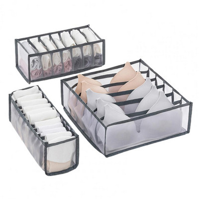1 set sklopivih organizatora za donje rublje s više rešetki Netkani grudnjak Čarape Držač za donje rublje za spavaću sobu