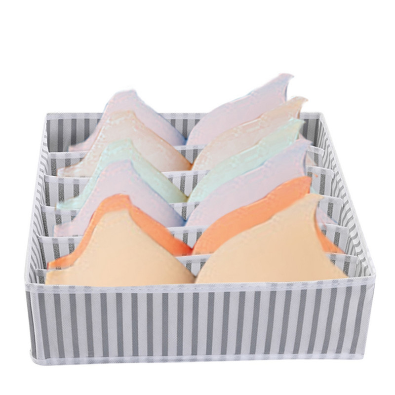 Apakšveļa Bra Organizer Storage Box Sākums Saliekams Skapis Organizators Kopmītņu Skapis Pieliekamais Šalles Zeķes Krūšturis Принимать