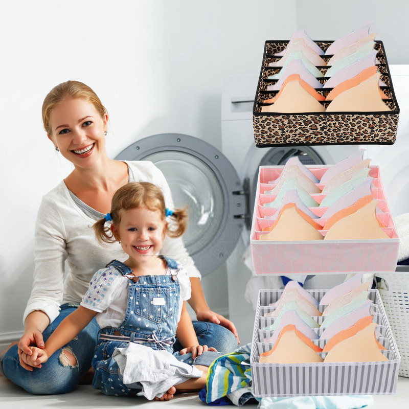 Apakšveļa Bra Organizer Storage Box Sākums Saliekams Skapis Organizators Kopmītņu Skapis Pieliekamais Šalles Zeķes Krūšturis Принимать