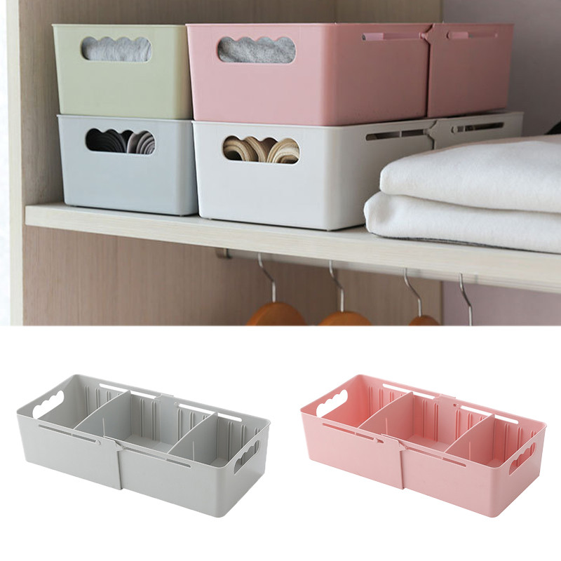 Nova kutija za pohranu čarapa za donje rublje Teleskopska kutija za pohranu Kutija za pohranu na uvlačenje Ladica za donje rublje Radna površina za kućnu pohranu